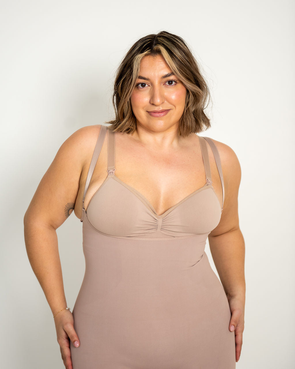 Emana Body Braless Medium Shorts Plie Shapewear Emana Body Braless Medium Shorts Plie Shapewear